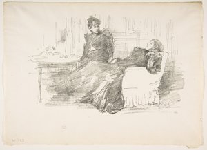 A nővérek alkotó: James McNeill Whistler