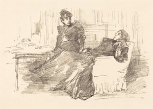 A nővérek alkotó: James McNeill Whistler