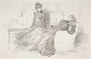 A nővérek alkotó: James McNeill Whistler