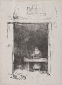 A kovács: Passage du Dragon alkotó: James McNeill Whistler