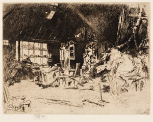 A kovácsműhely alkotó: James Abbott McNeill Whistler