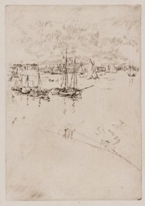 A gőzhajó, Velence alkotó: James Abbott McNeill Whistler