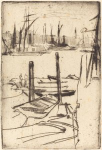 Az apró medence alkotó: James Abbott McNeill Whistler