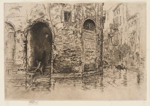 A két ajtó alkotó: James Abbott McNeill Whistler