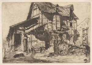A veszélyes bérház, a francia sorozatból (Douze Eaux-Fortes d