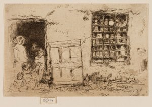 A falu édességboltja alkotó: James Abbott McNeill Whistler