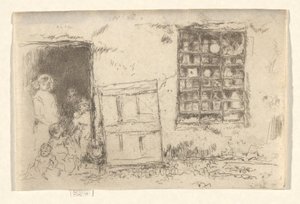 A falu édességboltja alkotó: James Abbott McNeill Whistler