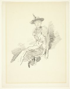 A Szárnyas Kalap alkotó: James Abbott McNeill Whistler
