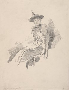 A szárnyas kalap alkotó: James McNeill Whistler