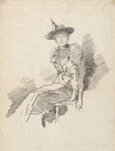 A szárnyas kalap alkotó: James McNeill Whistler