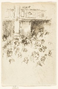 Színház, Loches alkotó: James Abbott McNeill Whistler