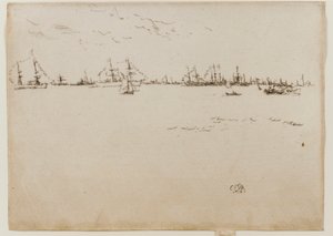 Csapathajók alkotó: James Abbott McNeill Whistler