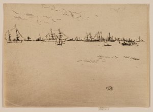 Csapathajók alkotó: James Abbott McNeill Whistler