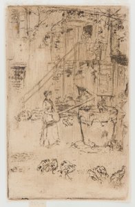 Pulykák alkotó: James Abbott McNeill Whistler
