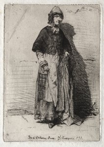 Tizenkét természetrajz: La Mère Gérard alkotó: James McNeill Whistler