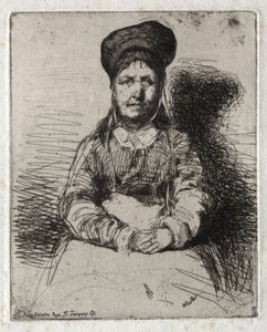 Tizenkét metszet a természetből:  Rétameuse alkotó: James McNeill Whistler