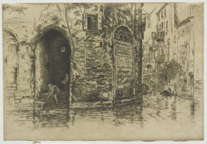 Két ajtó alkotó: James McNeill Whistler