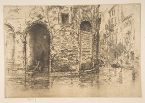 Két ajtónyílás alkotó: James McNeill Whistler