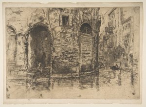 Két ajtónyílás alkotó: James McNeill Whistler