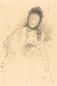 Lady Haden befejezetlen vázlata alkotó: James Abbott McNeill Whistler