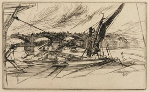 Vauxhall híd alkotó: James Abbott McNeill Whistler