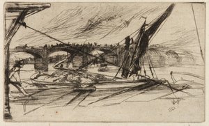 Vauxhall híd alkotó: James Abbott McNeill Whistler