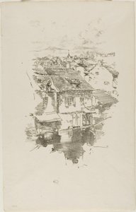 Vitré: A csatorna alkotó: James McNeill Whistler