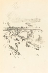 Waterloo híd alkotó: James Abbott McNeill Whistler