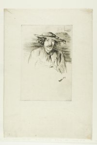 Whistler kalappal alkotó: James Abbott McNeill Whistler