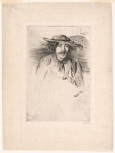 Whistler kalappal alkotó: James Abbott McNeill Whistler