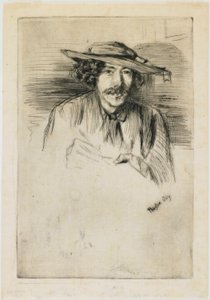Whistler kalappal alkotó: James Abbott McNeill Whistler