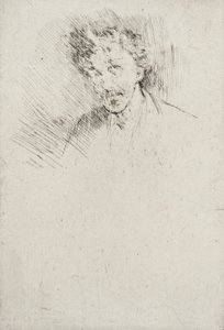 Whistler fehér hajtinccsel alkotó: James McNeill Whistler