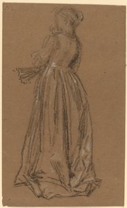 Nő ventilátorral alkotó: James Abbott McNeill Whistler