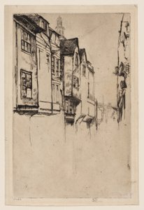 Great Street, London alkotó: James Abbott McNeill Whistler