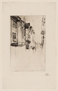 Great Street, London alkotó: James Abbott McNeill Whistler
