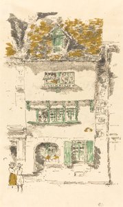 Yellow House, Lannion alkotó: James Abbott McNeill Whistler