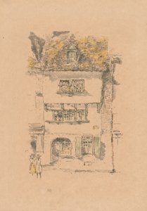 Sárga ház, Lannion alkotó: James McNeill Whistler