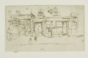 York Street, Westminster alkotó: James Abbott McNeill Whistler