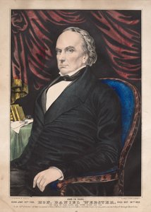 Hon. Daniel Webster, 70 éves alkotó: James Merritt Ives