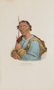Egy ünnepelt ottowai törzsfőnök, az Aboriginal Portfólióból alkotó: James Otto Lewis