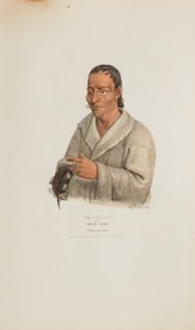 KE-WA-DIN vagy az északi szél; A Chippeway Chief, az Aboriginal Portfolio című kötetből