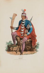 RICHARDVILLE; Egy miami törzsfőnök, az Aboriginal Portfólióból alkotó: James Otto Lewis