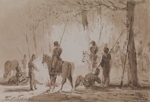Kálvária pihenő alkotó: James Pattison Cockburn
