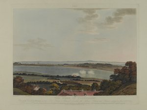 Dánia 1807: Koppenhága ostroma, metszett Robert Pollard (1792-1867) és Joseph Constantine Stadler (1780-1812) 1807-ben megjelent (színes akvatinta)