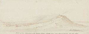 Vázlat az orosz hadsereg megjelenéséről, 152 000 ember a nagyszemlén, 1815. szeptember 10.