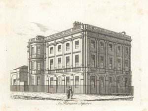 Harewood House, Hanover Square, London alkotó: James Peller Malcolm
