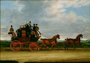 A Dover-London Mail alkotó: James Pollard
