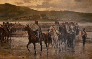 Biddasoa áthaladása Wellington hadserege által 1813. október 7-én