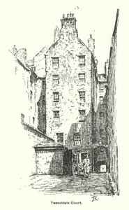 Tweeddale Court (litho)