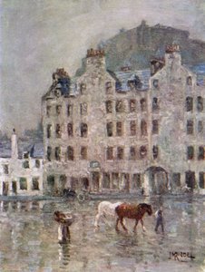 White Hart Inn, Grassmarket alkotó: James Riddel